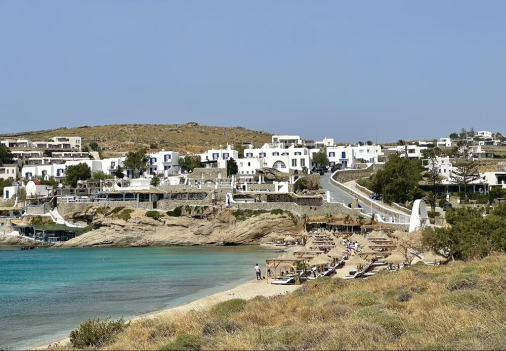 Exemple de transats de plage