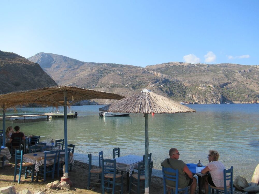 Le Magne et son petit port à Porto Kagio
