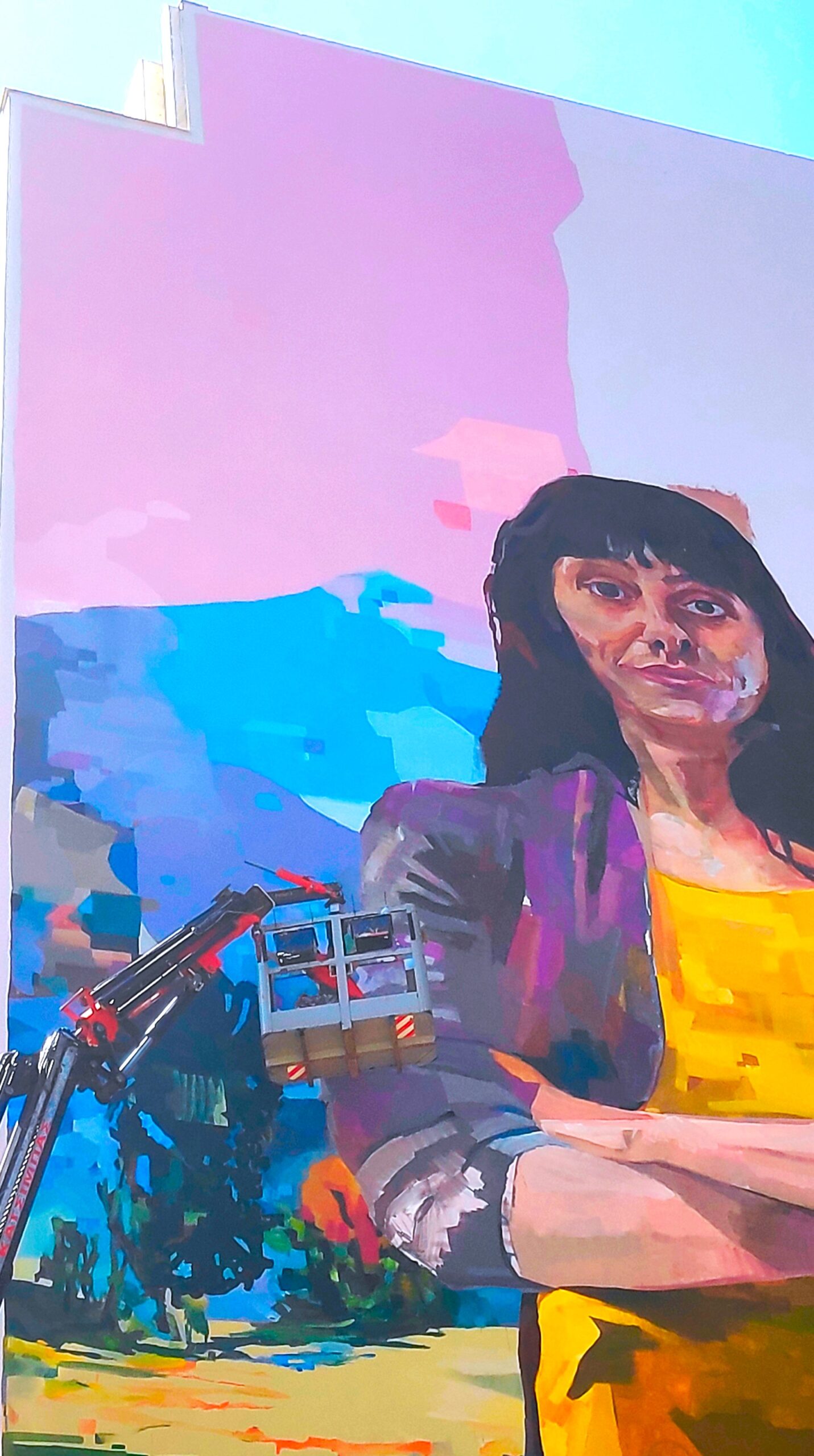 Fresque du street-artiste Atek &agrave; Ath&egrave;nes