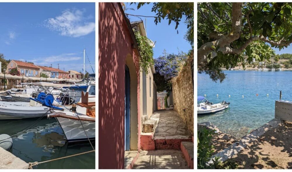 incontournable &agrave; C&eacute;phalonie : le village de Fiskardo et ses maisons v&eacute;nitiennes