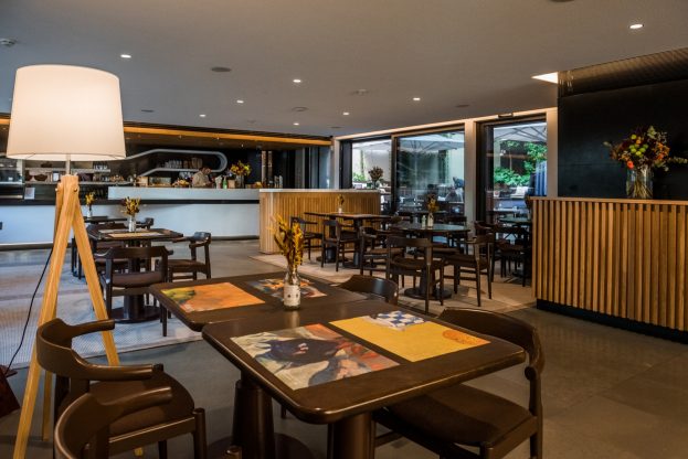 caf&eacute; B&E au mus&eacute;e Goulandris &agrave; Ath&egrave;nes