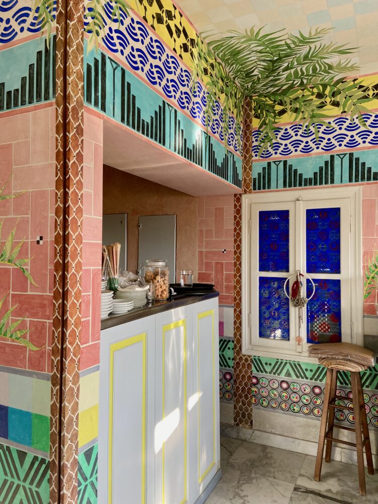 caf&eacute; du mus&eacute;e Benaki d'Art Islamique