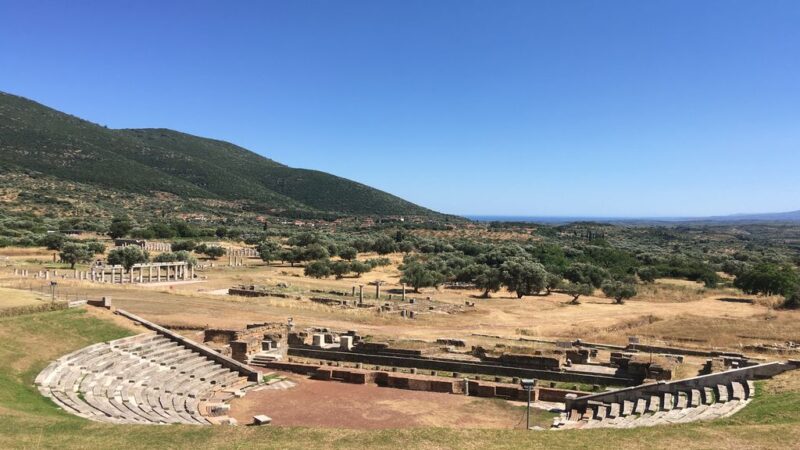 théatre du site archéologique de l'ancienne Messini