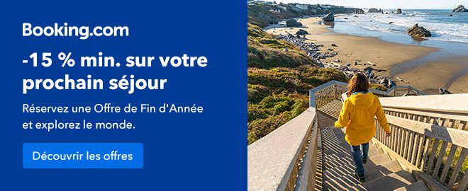 paysage de mer pour la promo de fin d'ann&eacute;e sur Booking