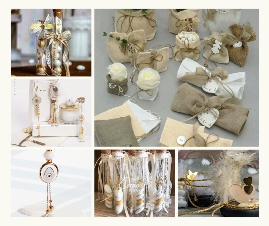 exemples de bonbonni&egrave;res pour un mariage en Gr&egrave;ce