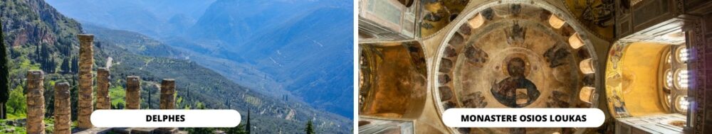 Site de Delphes-Monastère Osios Loukas. Unesco