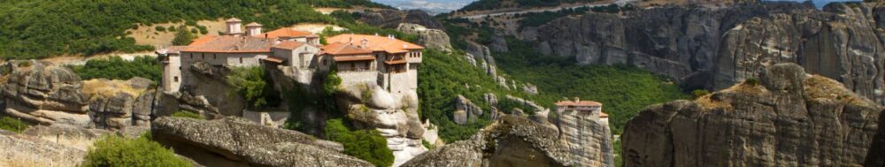 Météores vue panoramique