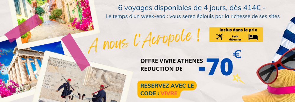 Séjour Athènes vol et hébergement