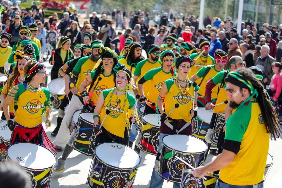 Groupe Bloco Swingueira, percussions brésiliennes
