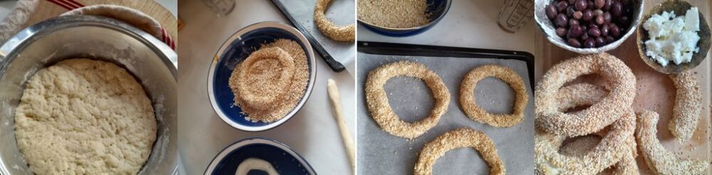 la recette des koulouris en image