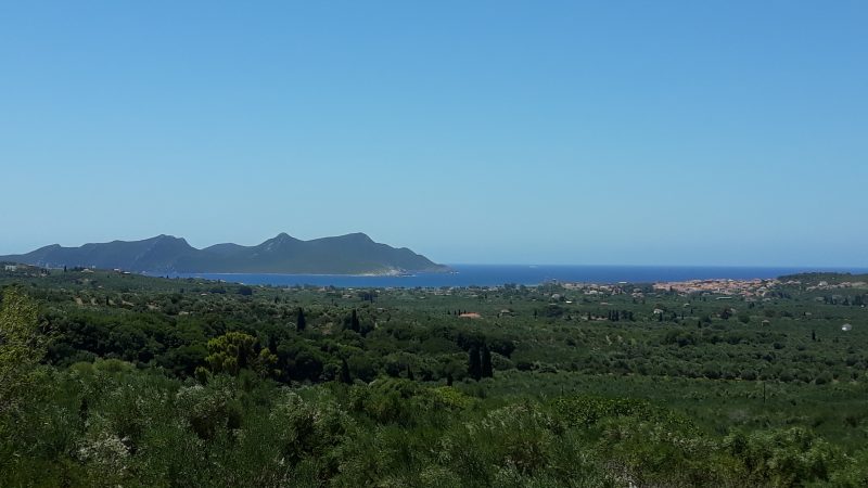 Mer, montagne et forêt, un paysage typique de Messénie