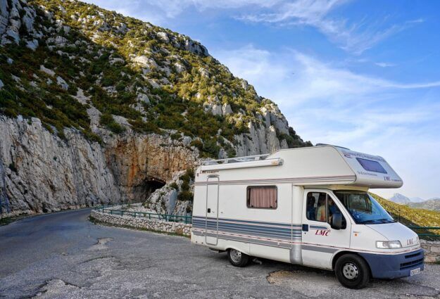 vacances en camping car en Grèce
