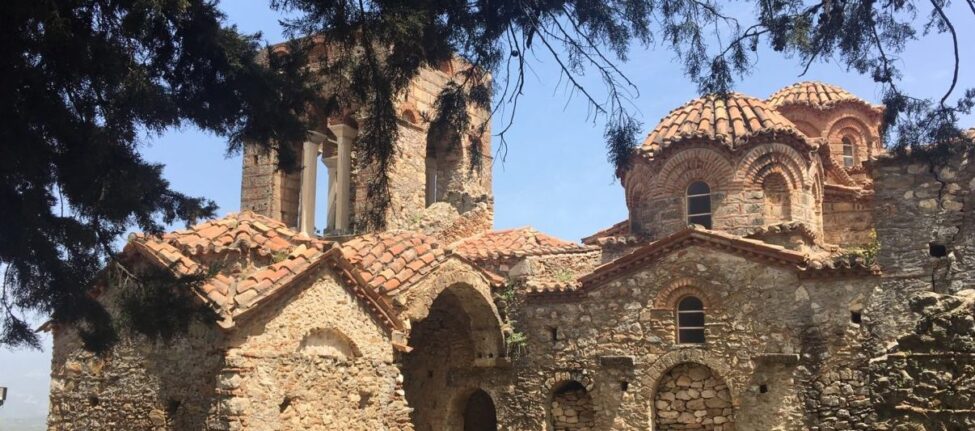 église agia Sofia à Mystra (Mistra)