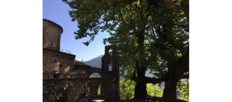Chapelle Byzantine à Zarouchla - Mont Chelmos en Grèce