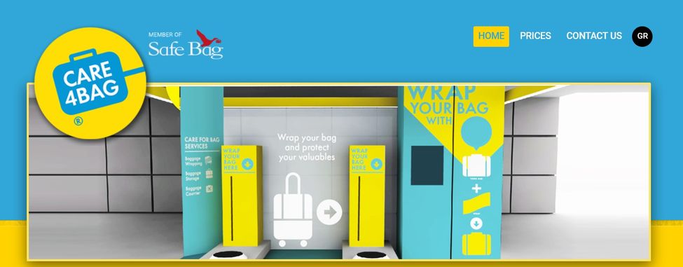 laisser ses bagages à l'aéroport d'Athènes, Care4bag