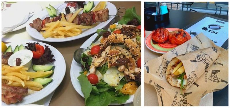 pita gyros et souvlaki en Gr&egrave;ce