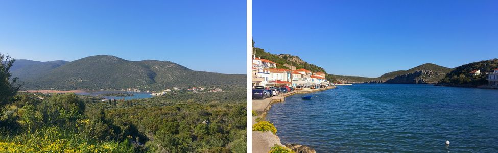 Gerakas, un fjord en Grèce