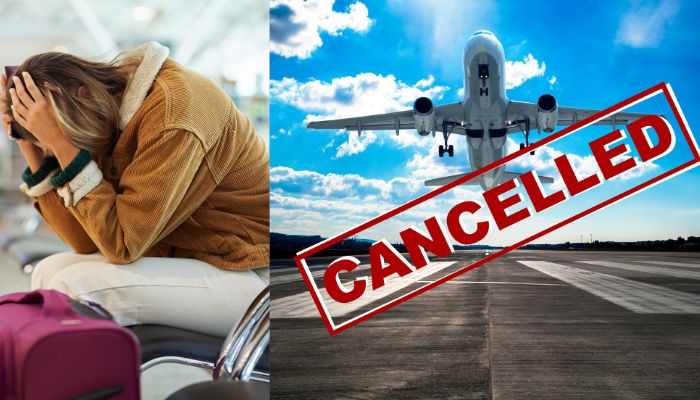 Vol avion annulé
