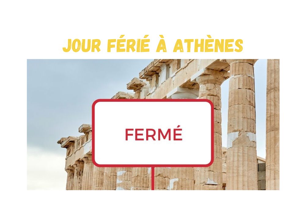 Jour férié à Athènes, sites et musées fermés, que faire ?