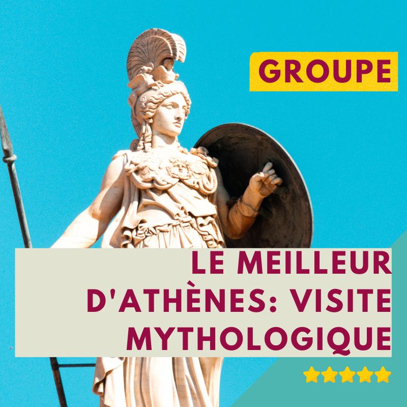 Visite en groupe : monde antique et d&eacute;couvrez les histoires fascinantes de la mythologie grecque, depuis la fondation d'Ath&egrave;nes, son Si&egrave;cle d'or, et jusqu'&agrave; sa chute par les arm&eacute;es Spartiates